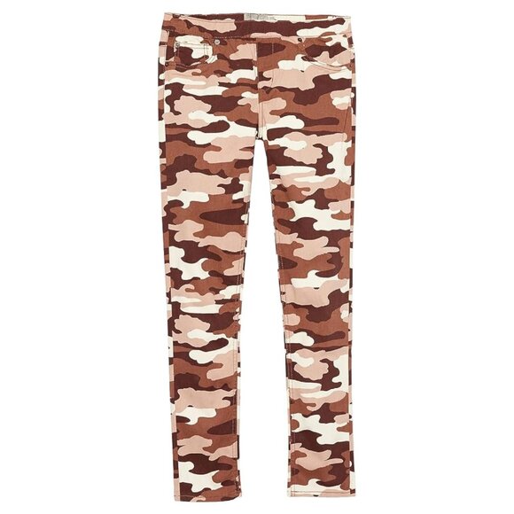 Lucky Brand Girls Pull-on Stretch‎ Jegging Pants In Brown Camo - Size M 8/10Y - Picture 1 of 9